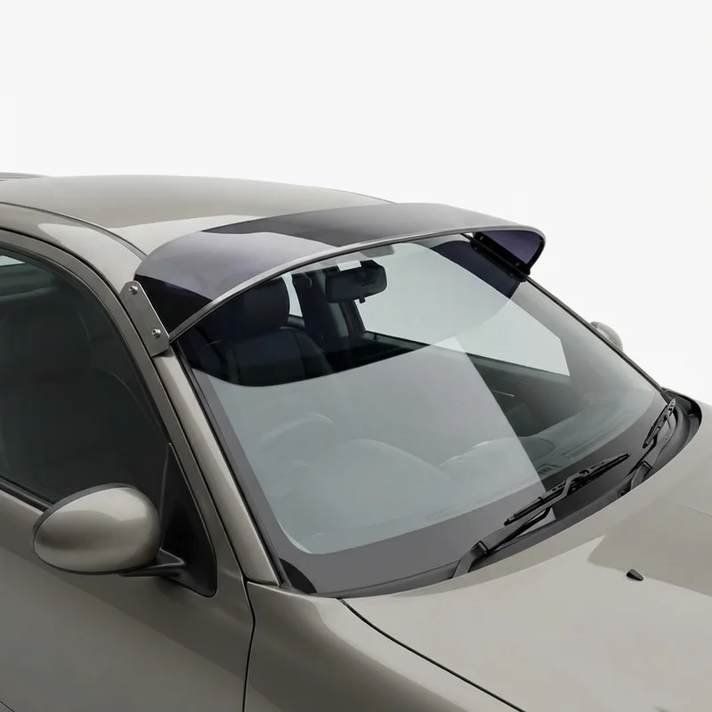 Tinted Acrylic Windscreen Sunvisor for MG ZR (2004 - 2005) - 1