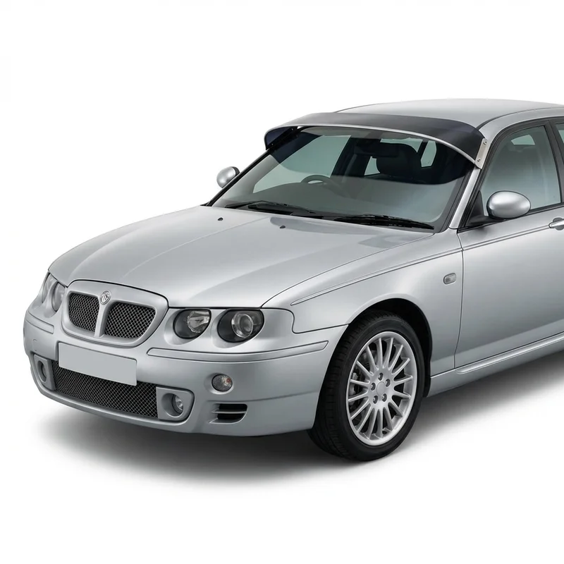 Tinted Acrylic Windscreen Sunvisor for MG ZT (2003 - 2005) - 1