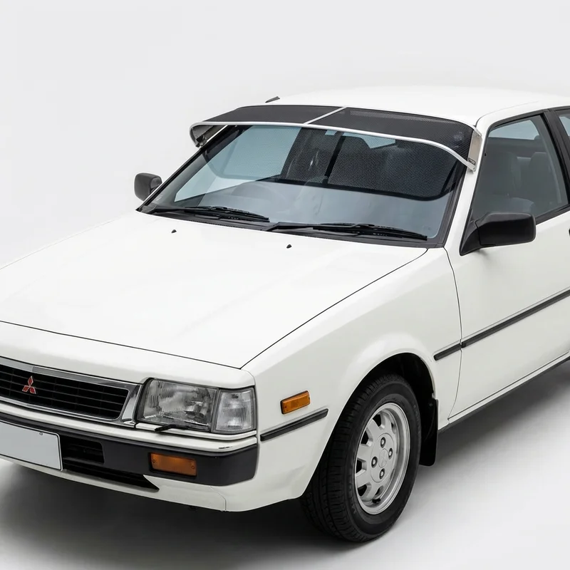 Premium Mesh Windscreen Sunvisor for Mitsubishi Cordia (1983 - 1988) - 1