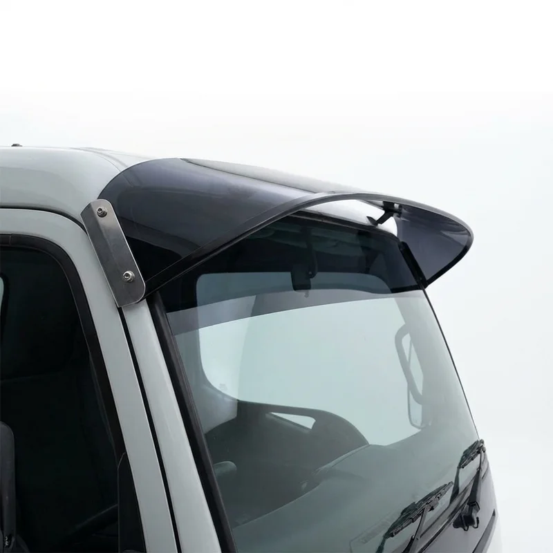Tinted Acrylic Windscreen Sunvisor for Mitsubishi Fuso FE-HD (1996 - 2004) - 1
