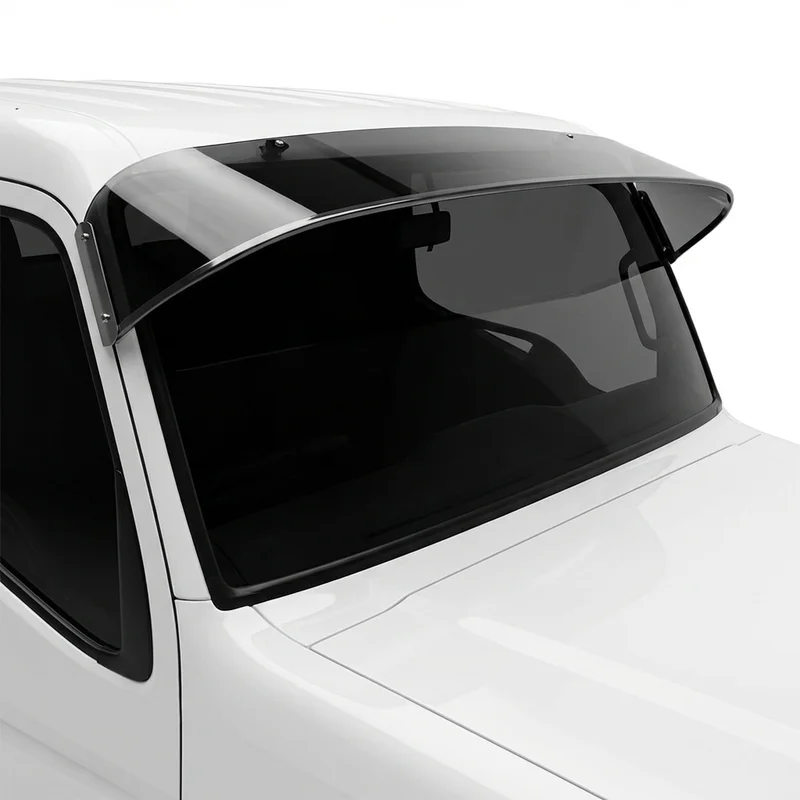 Tinted Acrylic Windscreen Sunvisor for Mitsubishi Fuso FE-SP (1996 - 2004) - 1