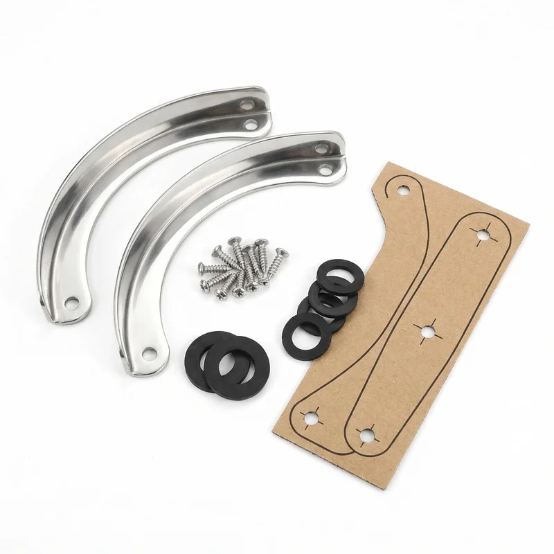 Stainless Steel Mounting Bracket Kit for Mitsubishi Fuso FE140 (2006 - 2007) - 1