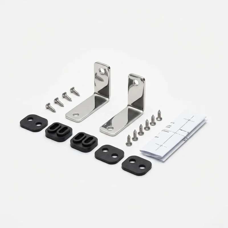 Stainless Steel Mounting Bracket Kit for Mitsubishi Fuso FE145 (2005 - 2011) - 1