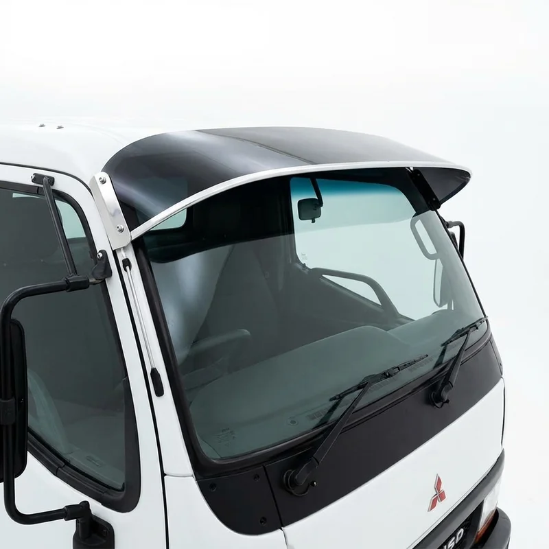 Tinted Acrylic Windscreen Sunvisor for Mitsubishi Fuso FG (1990 - 2004) - 1