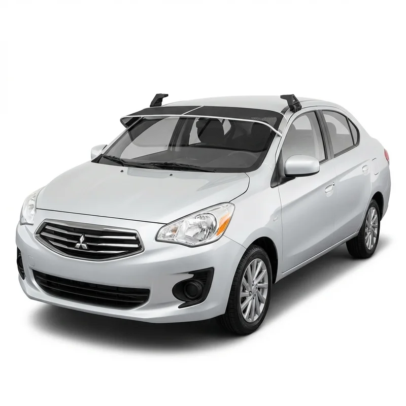 Premium Mesh Windscreen Sunvisor for Mitsubishi Mirage G4 (2017 - 2024) - 1