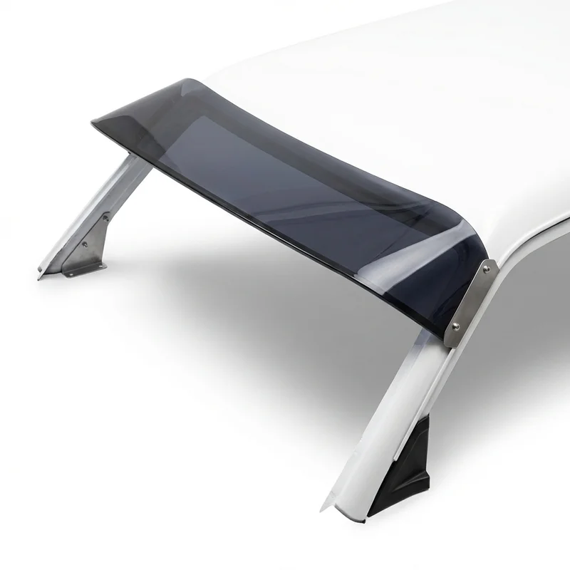 Tinted Acrylic Windscreen Sunvisor for Mitsubishi Montero Sport (1997 - 2022) - 1