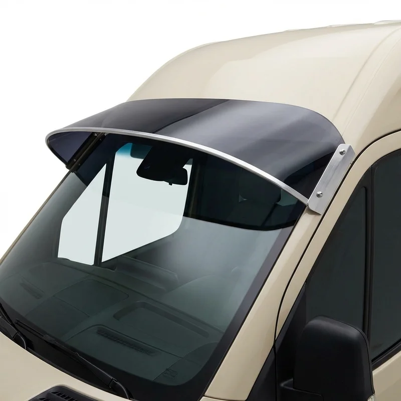 Tinted Acrylic Windscreen Sunvisor for Newmar Super Star (2020 - 2023) - 1