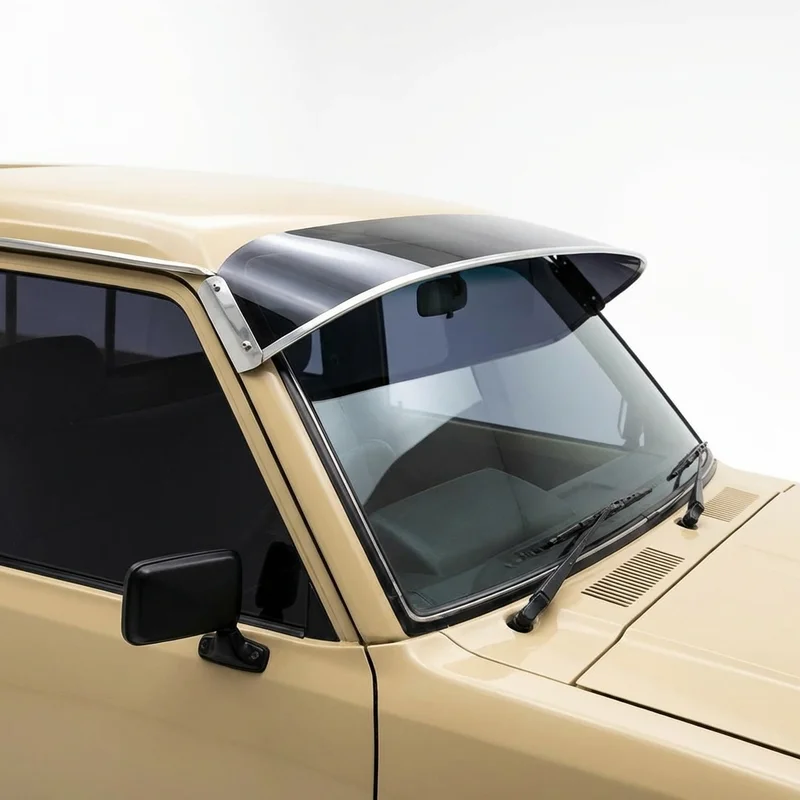 Tinted Acrylic Windscreen Sunvisor for Nissan 720 (1980 - 1986) - 1