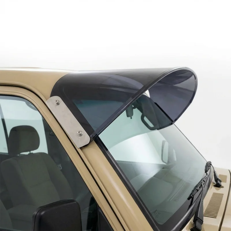 Tinted Acrylic Windscreen Sunvisor for Nissan Aprio (2008 - 2010) - 1