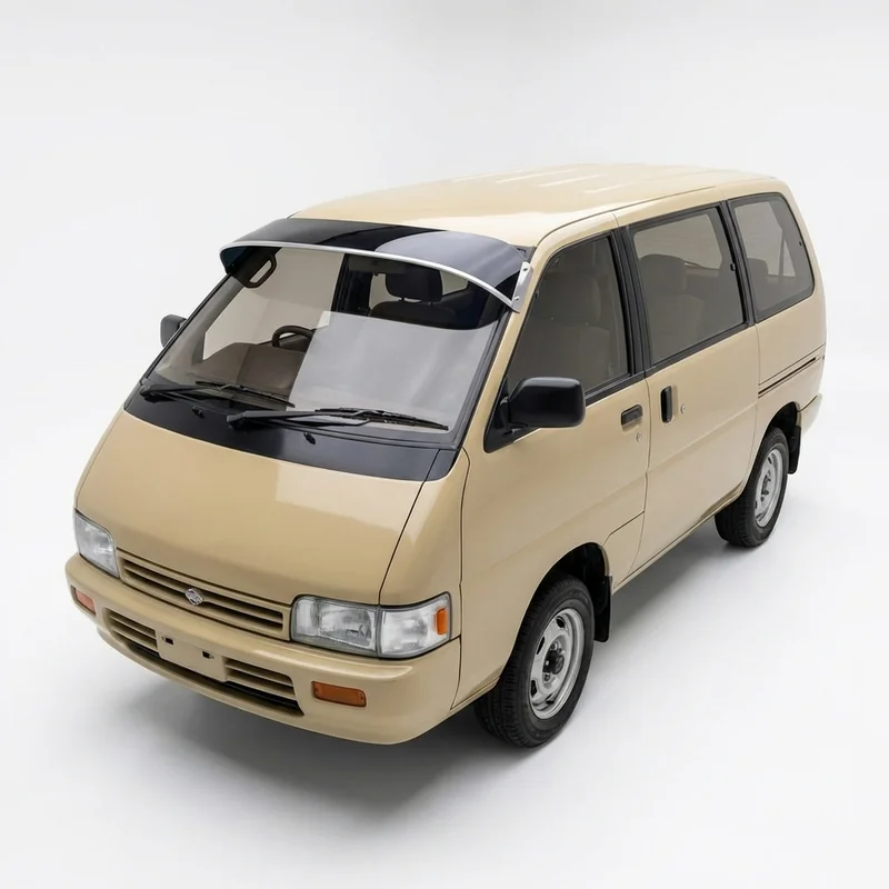 Tinted Acrylic Windscreen Sunvisor for Nissan Axxess (1990 - 1995) - 1