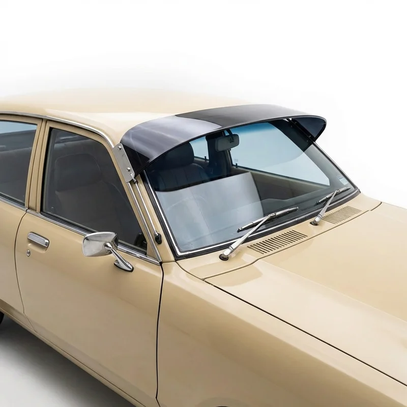 Getönte Acryl-Sonnenschutzblende für Nissan B210 (1974 - 1978) - 1