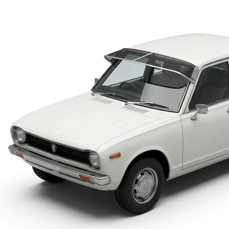 Premium Mesh Windscreen Sunvisor for Nissan F10 (1976 - 1978) - 1