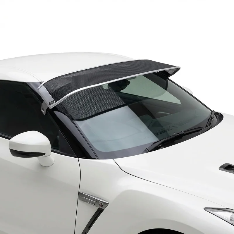 Premium Mesh Windscreen Sunvisor for Nissan GT-R (2009 - 2024) - 1