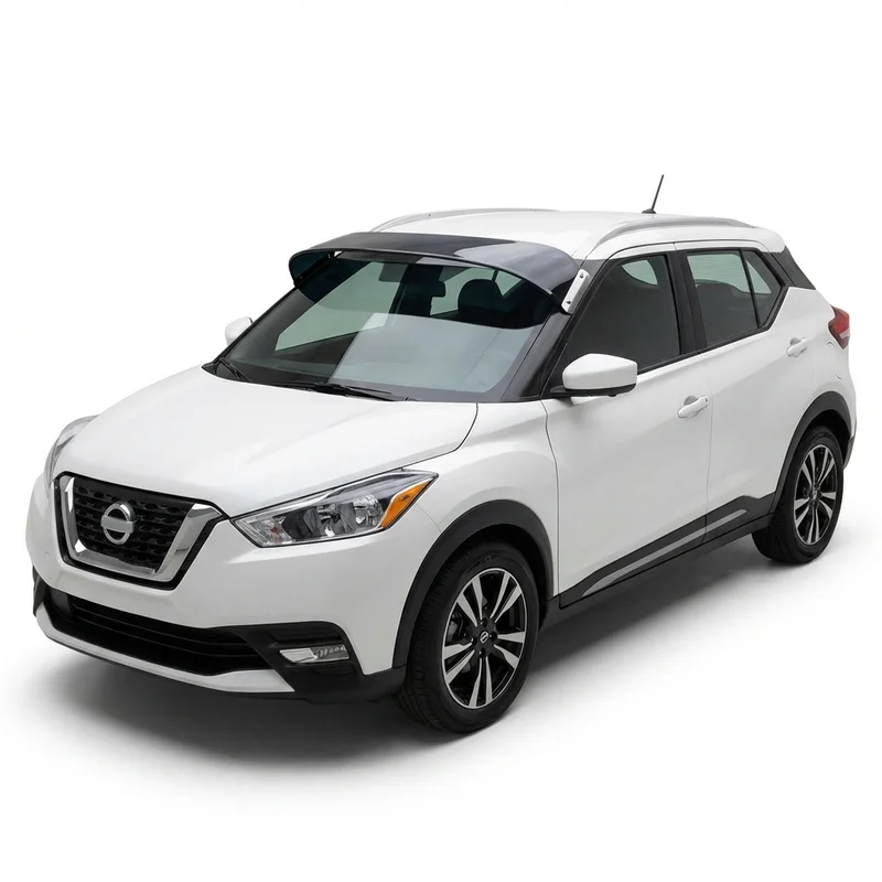 Tinted Acrylic Windscreen Sunvisor for Nissan Kicks (2017 - 2025) - 1