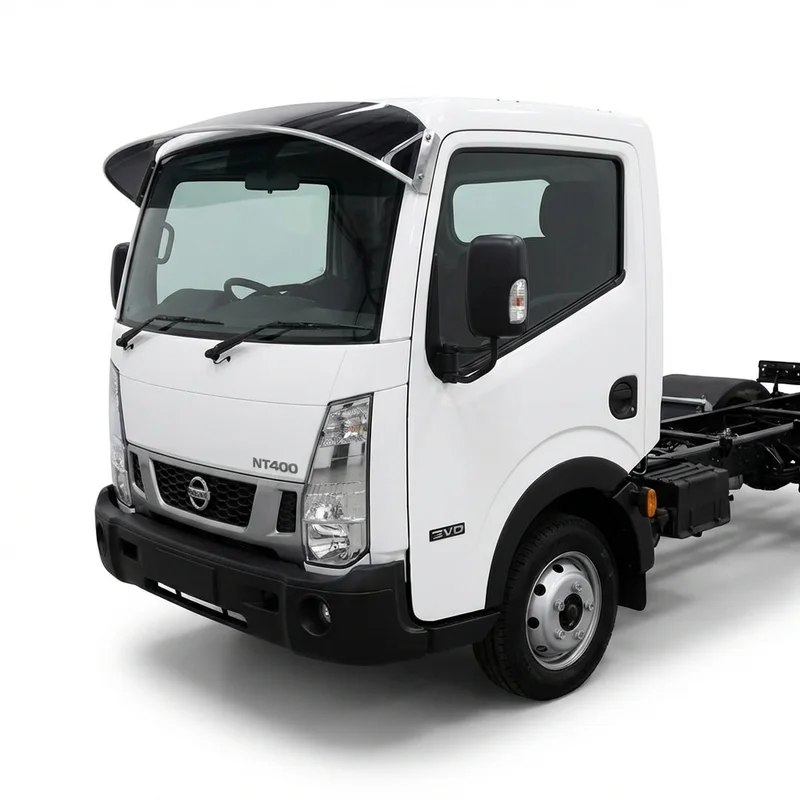 Tinted Acrylic Windscreen Sunvisor for Nissan NT400 Cabstar (2017 - 2017) - 1