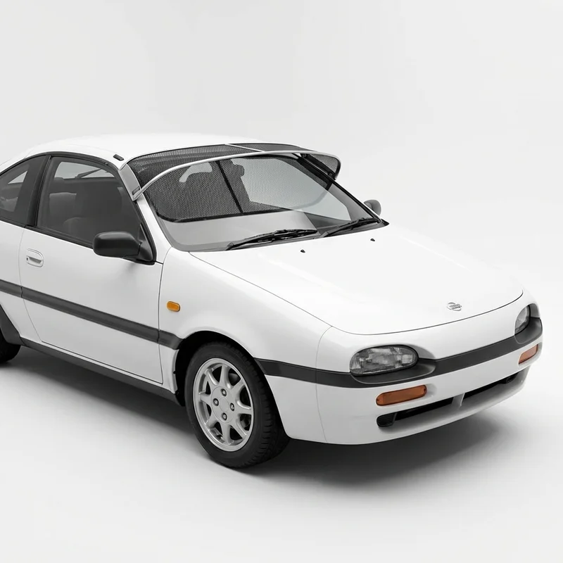 Premium Mesh Windscreen Sunvisor for Nissan NX (1991 - 1993) - 1