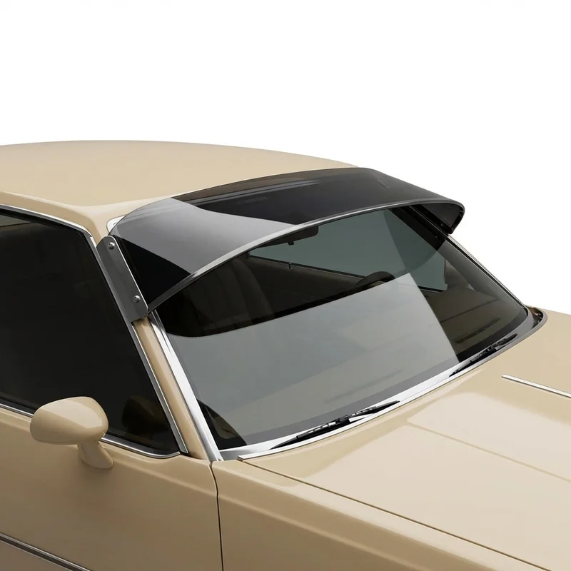 Tinted Acrylic Windscreen Sunvisor for Oldsmobile Cutlass Salon (1975 - 1987) - 1