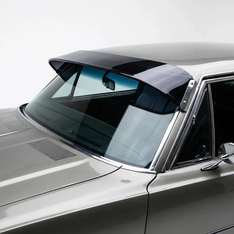 Tinted Acrylic Windscreen Sunvisor for Oldsmobile Cutlass (1970 - 1999) - 1