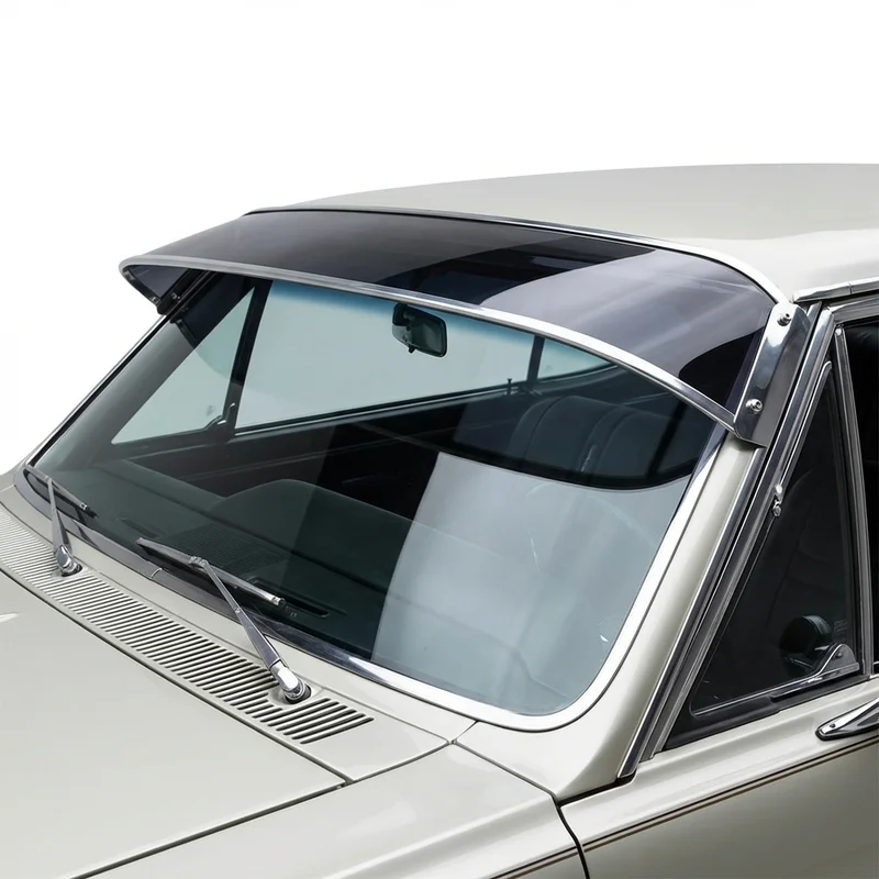 Tinted Acrylic Windscreen Sunvisor for Oldsmobile Cutlass Supreme (1967 - 1997) - 1