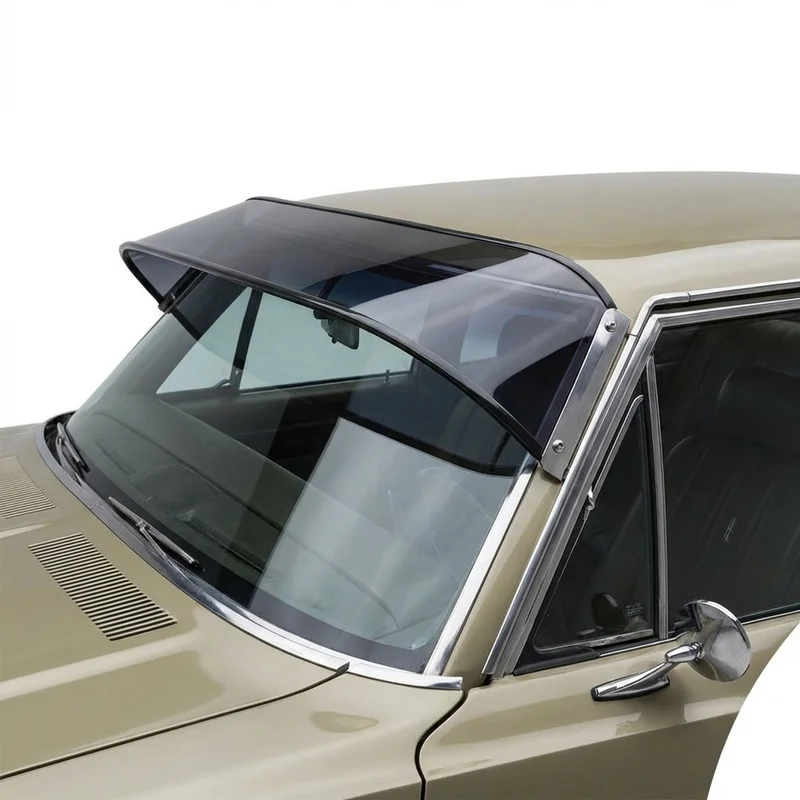 Tinted Acrylic Windscreen Sunvisor for Oldsmobile F85 (1970 - 1972) - 1