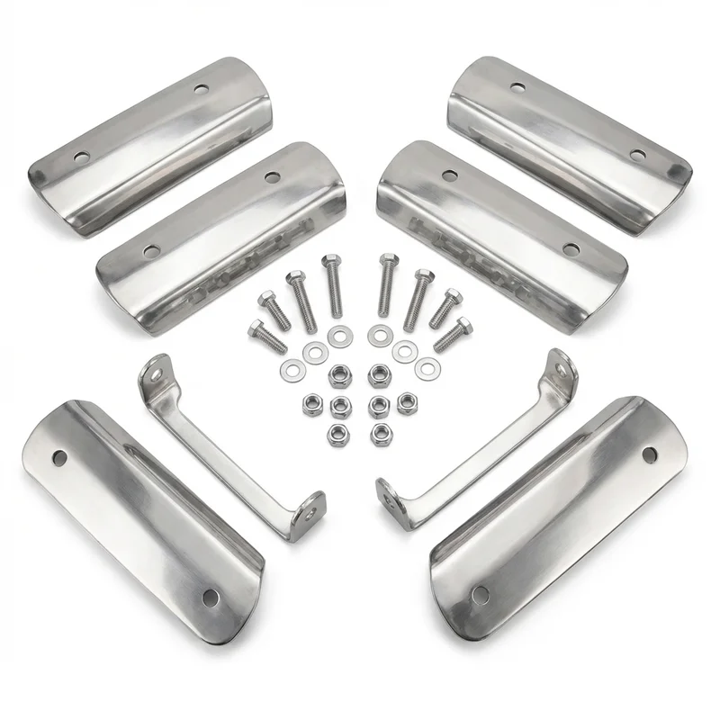 Stainless Steel Mounting Bracket Kit for Peterbilt 567 (2014 - 2022) - 1