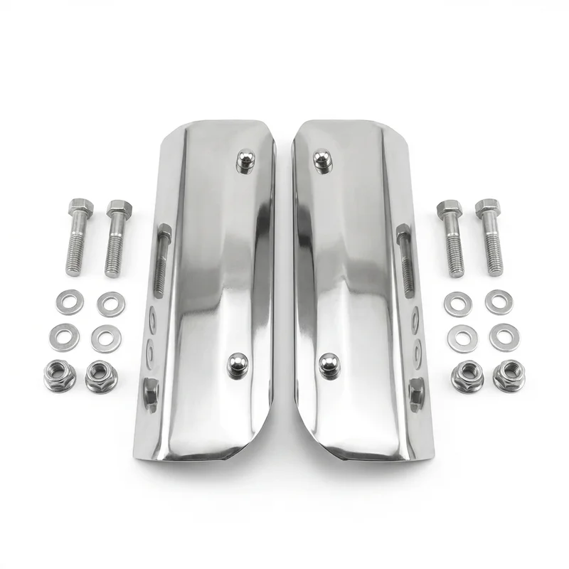 Stainless Steel Mounting Bracket Kit for Peterbilt 587 (2011 - 2018) - 1