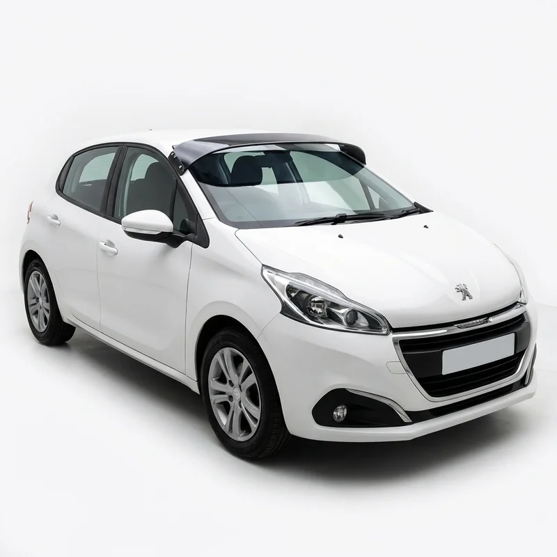 Tinted Acrylic Windscreen Sunvisor for Peugeot 208 (2014 - 2022) - 1