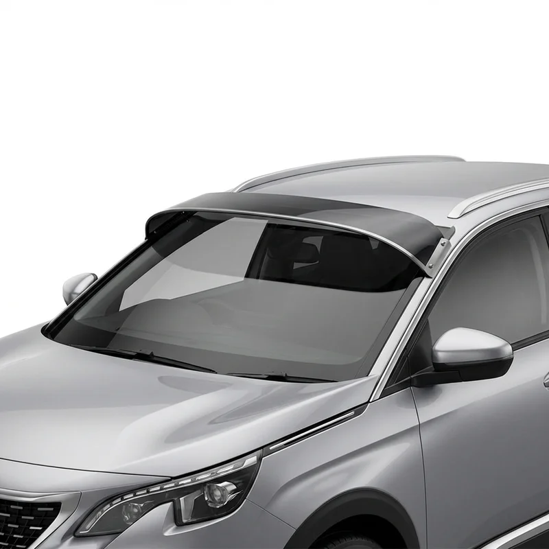 Tinted Acrylic Windscreen Sunvisor for Peugeot 3008 (2011 - 2022) - 1