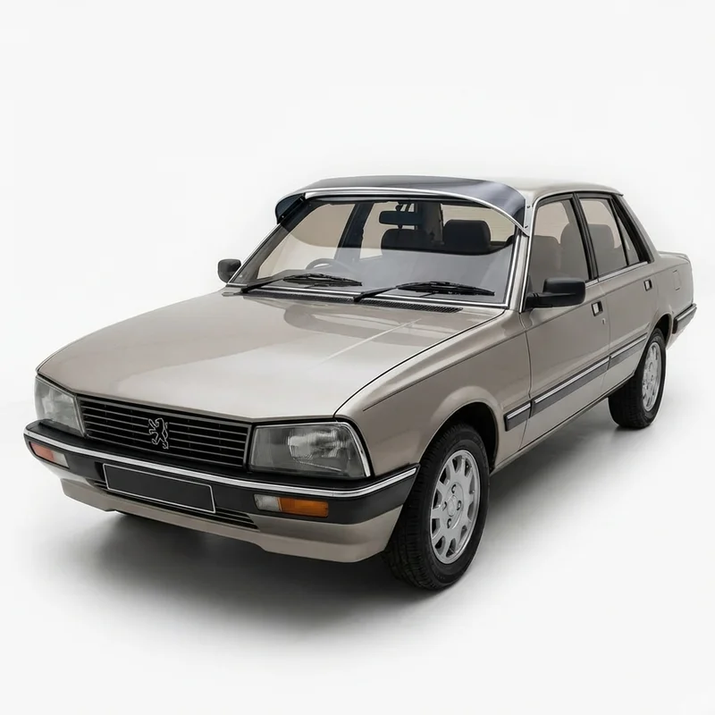 Tinted Acrylic Windscreen Sunvisor for Peugeot 505 (1980 - 1991) - 1