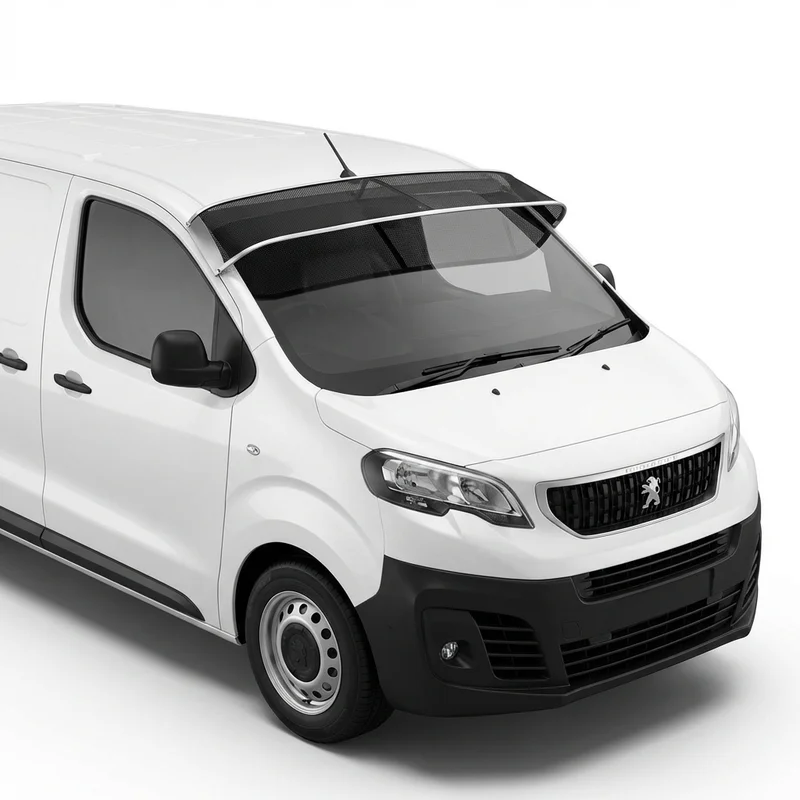 Premium Mesh-Solskærm til Forrude til Peugeot Manager (2009 - 2019) - 1