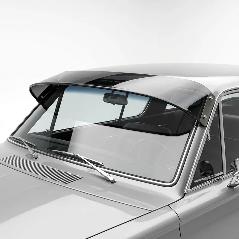 Tinted Acrylic Windscreen Sunvisor for Plymouth Barracuda (1964 - 1974) - 1