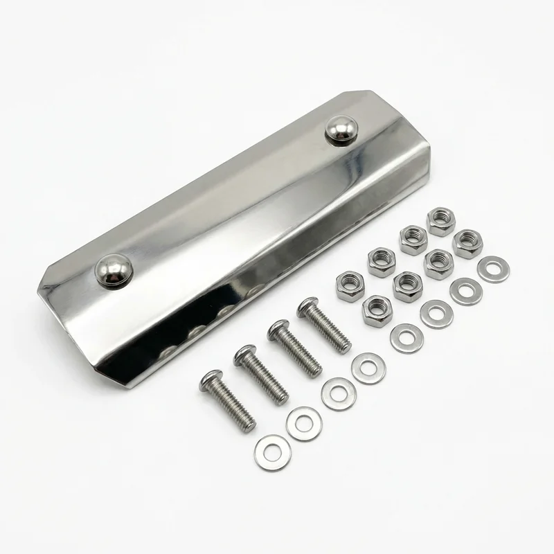 Stainless Steel Mounting Bracket Kit for Plymouth Champ (1979 - 1982) - 1