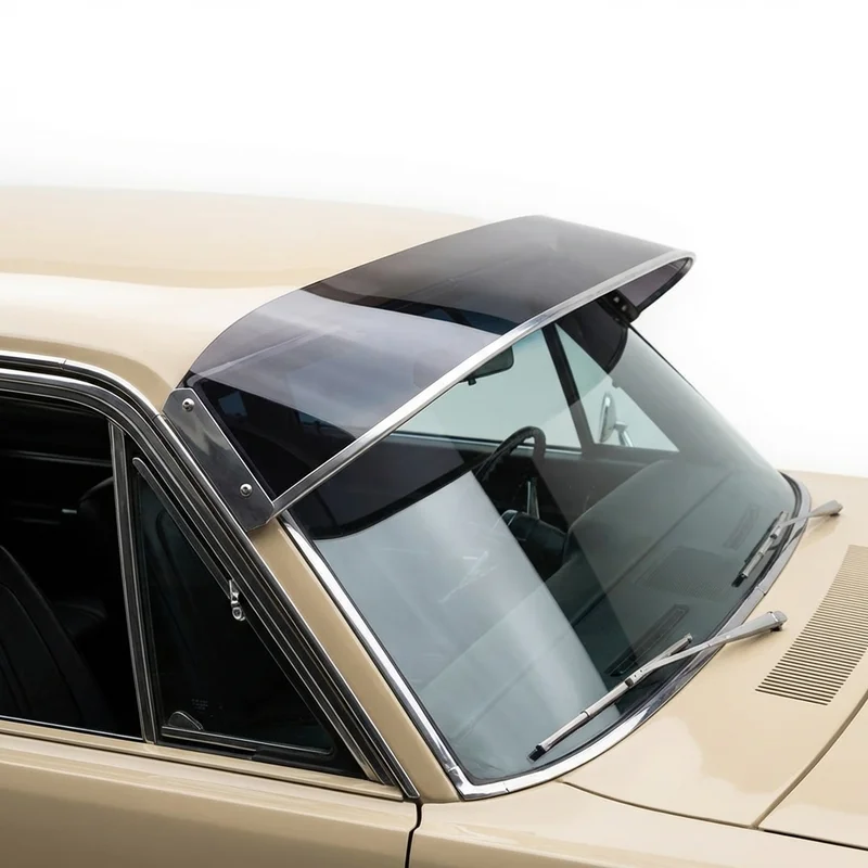 Tinted Acrylic Windscreen Sunvisor for Plymouth Fury II (1965 - 1974) - 1
