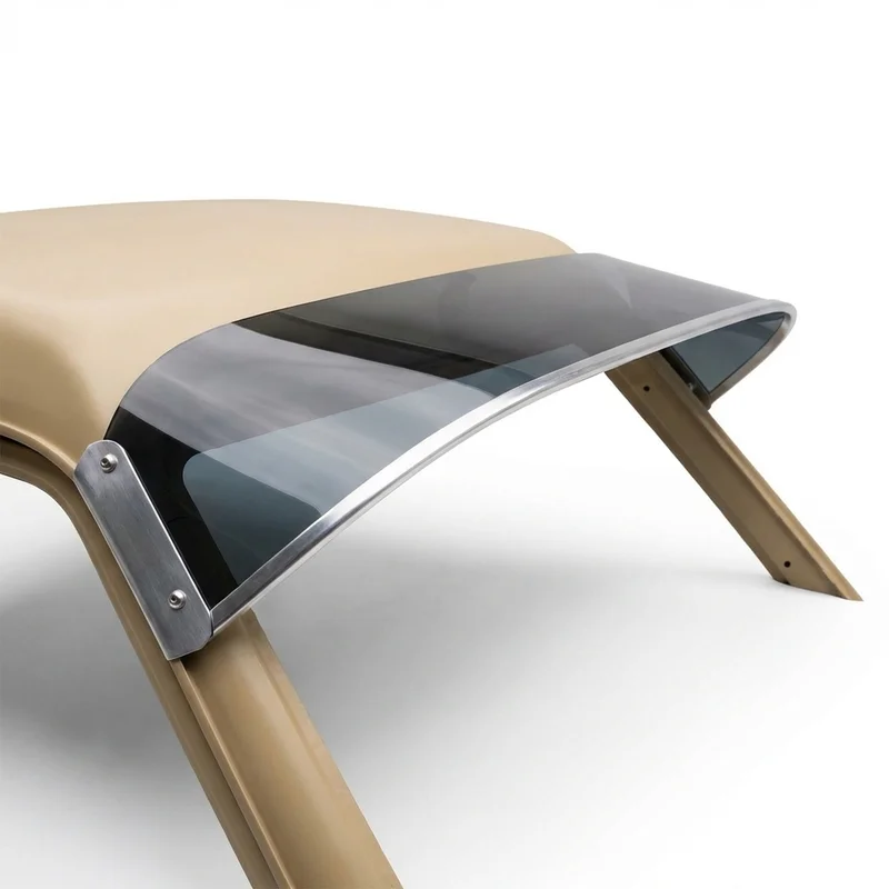 Tinted Acrylic Windscreen Sunvisor for Plymouth Road Runner (1970 - 1975) - 1