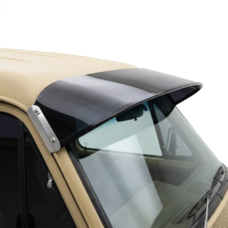 Tinted Acrylic Windscreen Sunvisor for Plymouth Trailduster (1974 - 1981) - 1