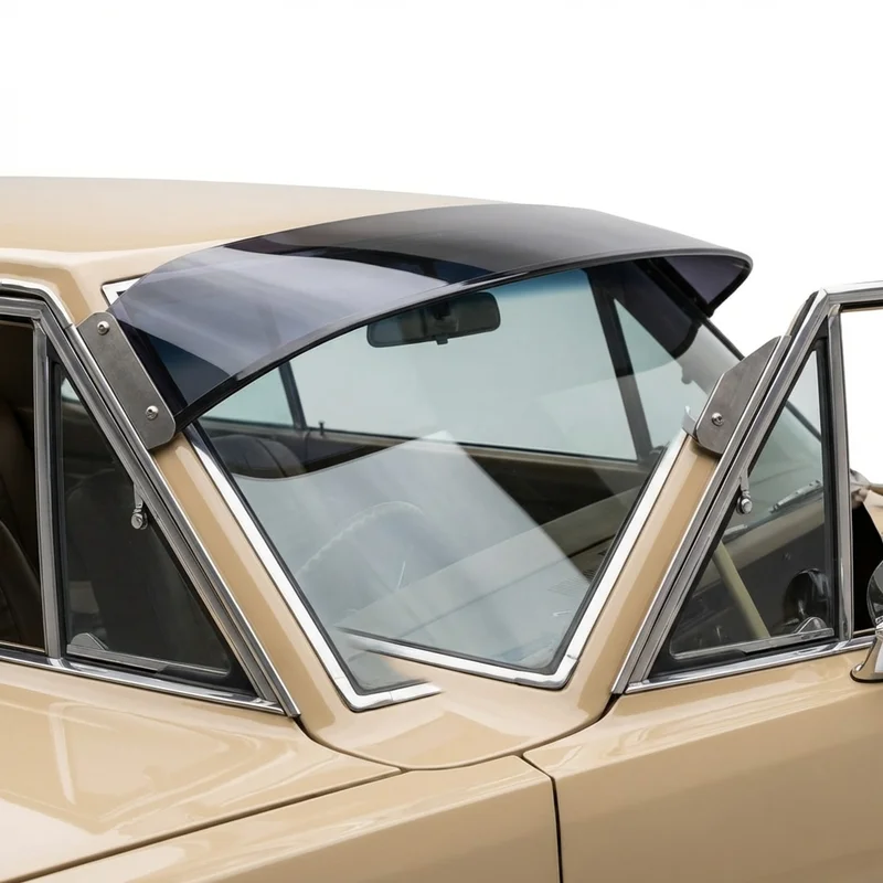Tinted Acrylic Windscreen Sunvisor for Plymouth Valiant (1962 - 1976) - 1
