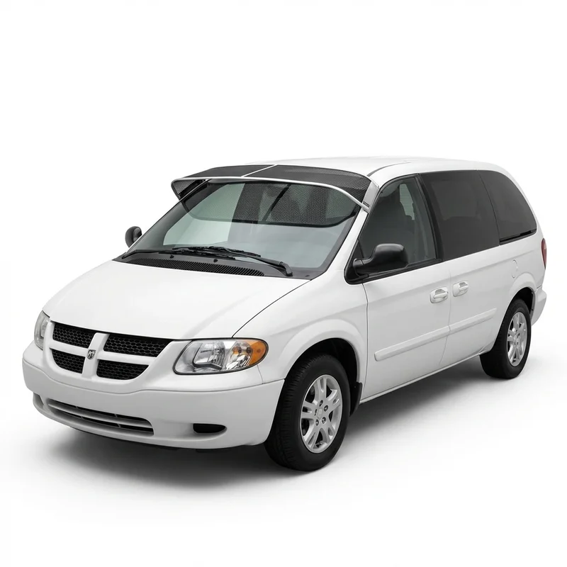 Premium Mesh Windscreen Sunvisor for Plymouth Voyager (1984 - 2000) - 1