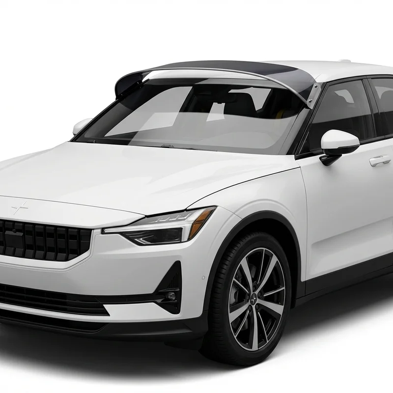 Tinted Acrylic Windscreen Sunvisor for Polestar Polestar 2 (2021 - 2025) - 1