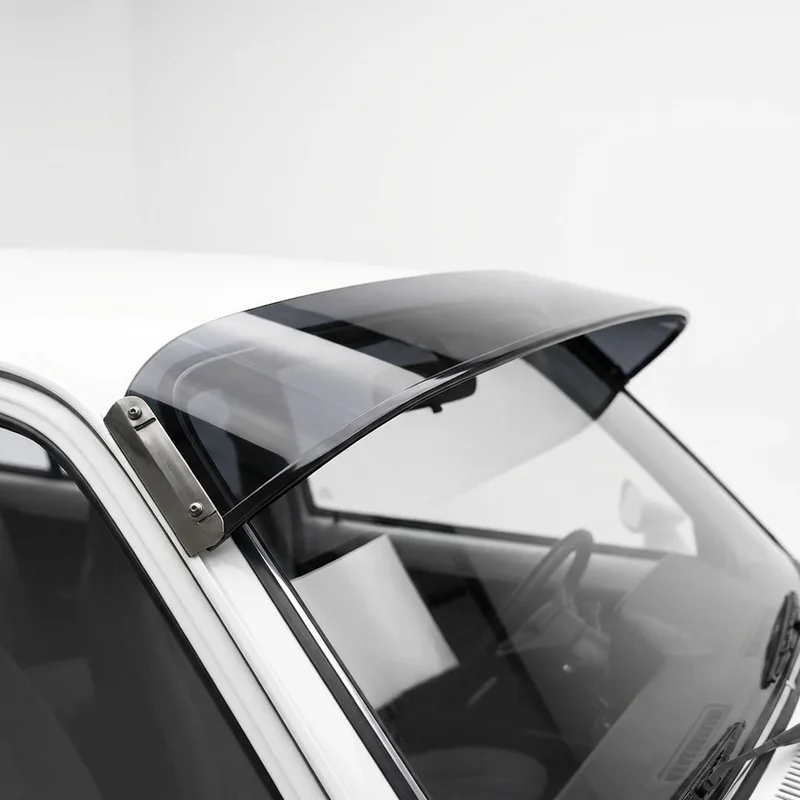 Tinted Acrylic Windscreen Sunvisor for Pontiac Acadian (1976 - 1987) - 1