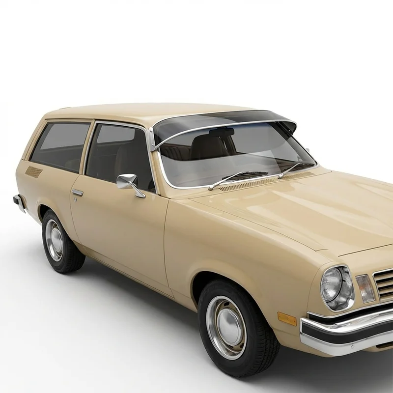 Tinted Acrylic Windscreen Sunvisor for Pontiac Astre (1975 - 1977) - 1