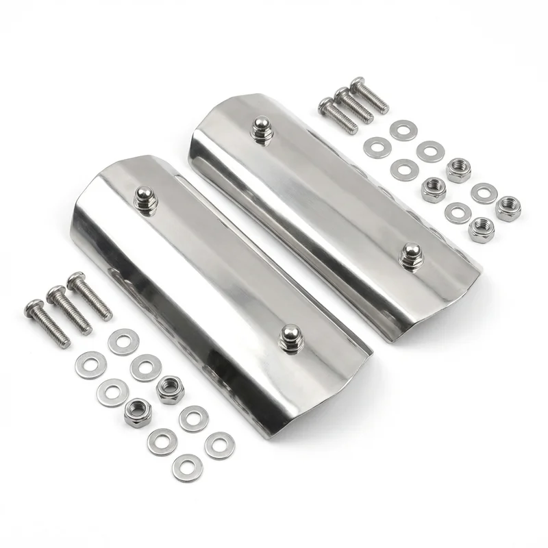 Stainless Steel Mounting Bracket Kit for Pontiac Chieftain (1958 - 1958) - 1