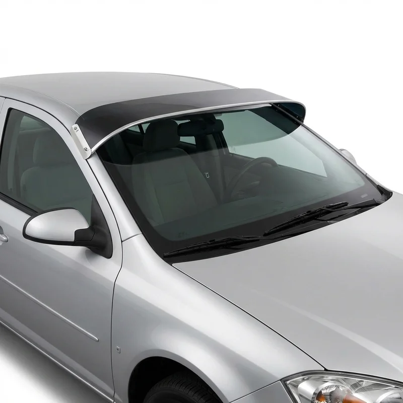 Tinted Acrylic Windscreen Sunvisor for Pontiac G5 (2007 - 2010) - 1