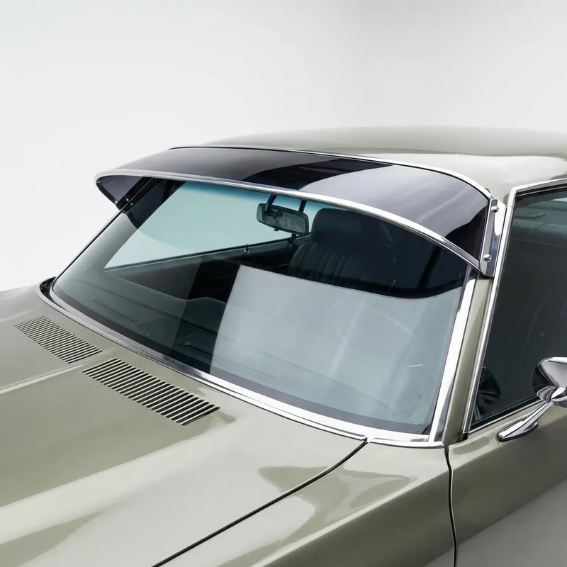 Tinted Acrylic Windscreen Sunvisor for Pontiac Grand Prix (1970 - 2008) - 1