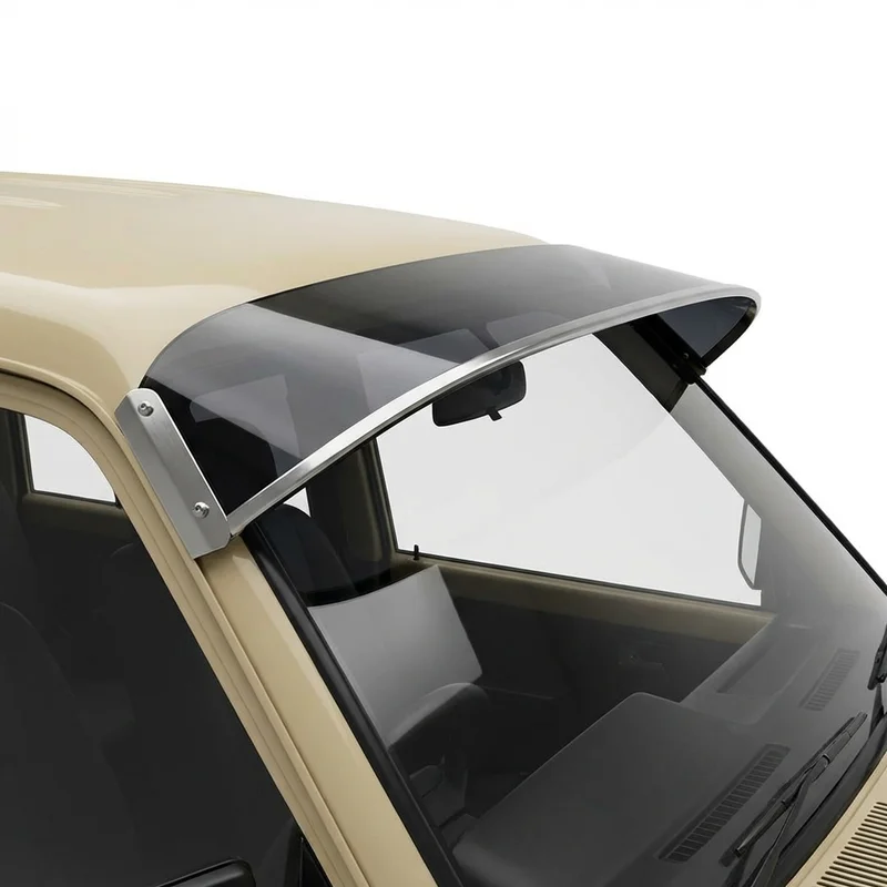 Tinted Acrylic Windscreen Sunvisor for Pontiac J2000 (1982 - 1983) - 1