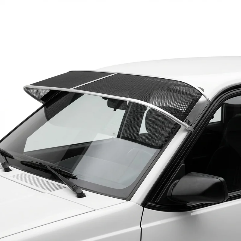 Premium Mesh Windscreen Sunvisor for Pontiac J2000 Sunbird (1984 - 1985) - 1