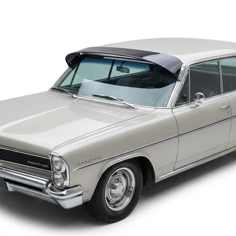 Tinted Acrylic Windscreen Sunvisor for Pontiac Laurentian (1958 - 1981) - 1