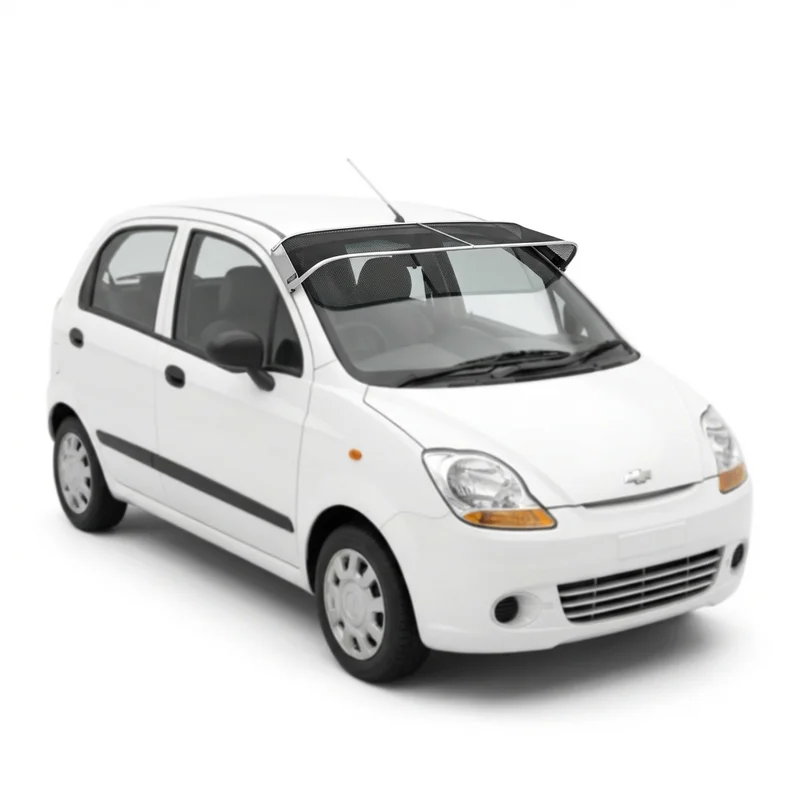 Premium Mesh Windscreen Sunvisor for Pontiac Matiz (2004 - 2010) - 1