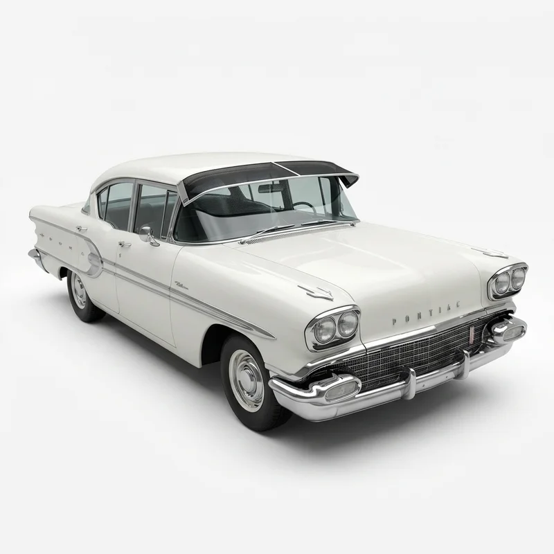 Vrhunski mrežasti senčnik za vetrobransko steklo za Pontiac Pathfinder (1958 - 1958) - 1