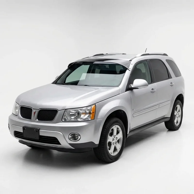 Tinted Acrylic Windscreen Sunvisor for Pontiac Torrent (2006 - 2009) - 1