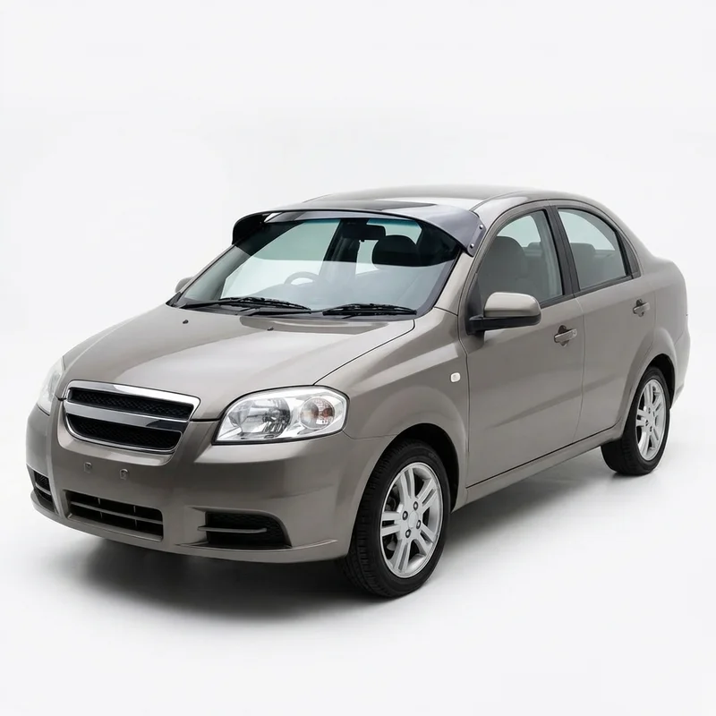 Tinted Acrylic Windscreen Sunvisor for Pontiac Wave (2005 - 2008) - 1